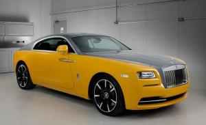 Rolls-Royce Wraith in Bespoke Yellow 2016 года